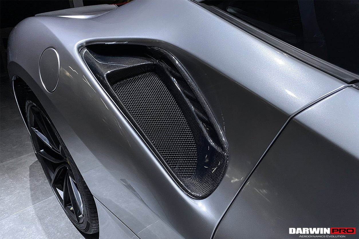 2015 - 2020 Ferrari 488 GTB & Spyder Pista Style Quarter Panel Side Scoops