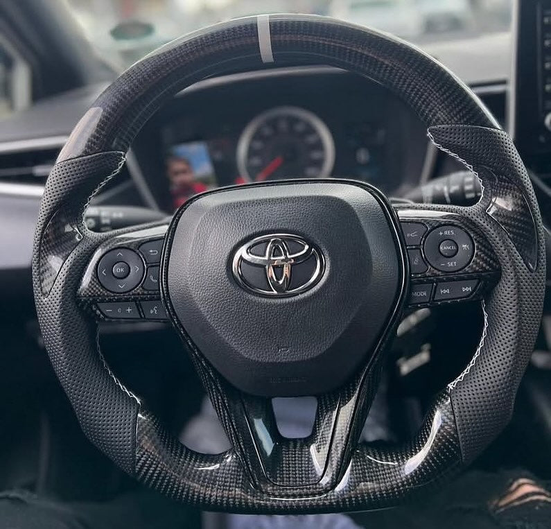 Toyota RAV4 XA50 Custom Carbon Fiber Steering Wheel 2019-2025