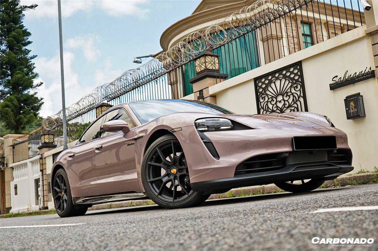 2019 - 2024 Porsche Taycan & 4 & 4S & GTS & TURBO OD Style Side Skirts