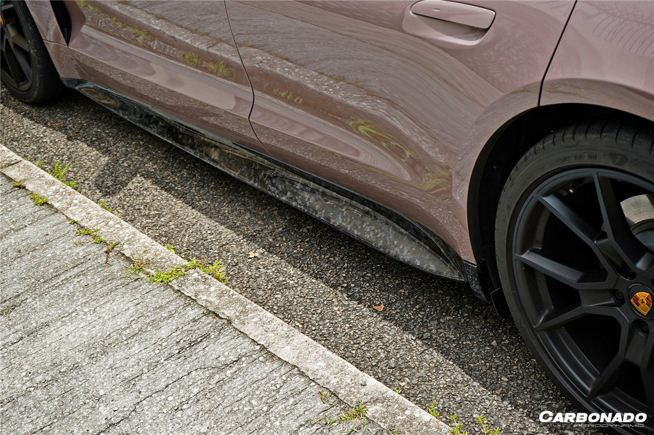 2019 - 2024 Porsche Taycan & 4 & 4S & GTS & TURBO OD Style Side Skirts