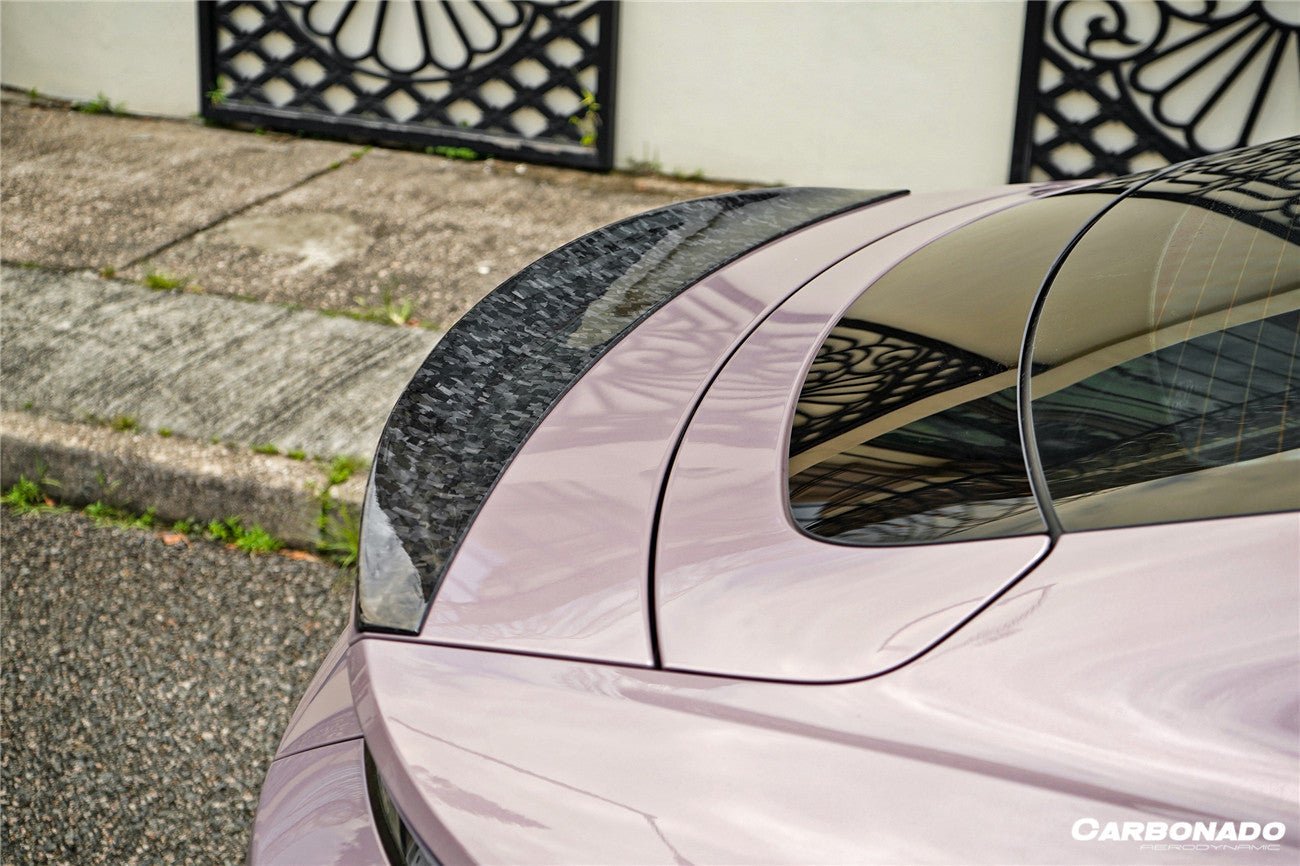 2019 - 2024 Porsche Taycan & 4 & 4S & GTS & TURBO OD Style Trunk Spoiler