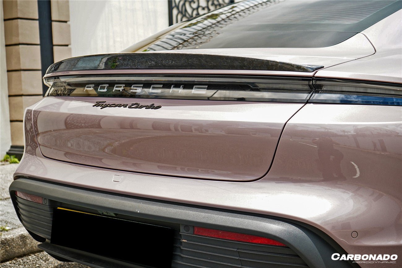 2019 - 2024 Porsche Taycan & 4 & 4S & GTS & TURBO OD Style Trunk Spoiler