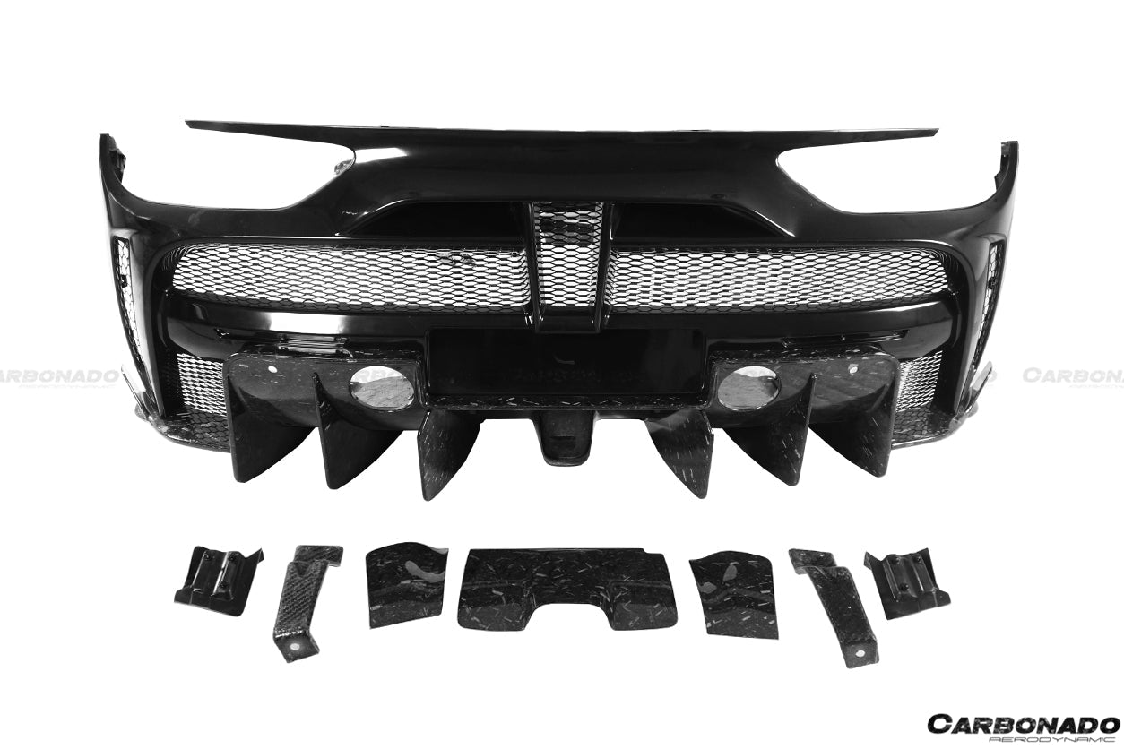 2015 - 2020 Ferrari 488 GTB/Spyder MSY Style Rear Bumper