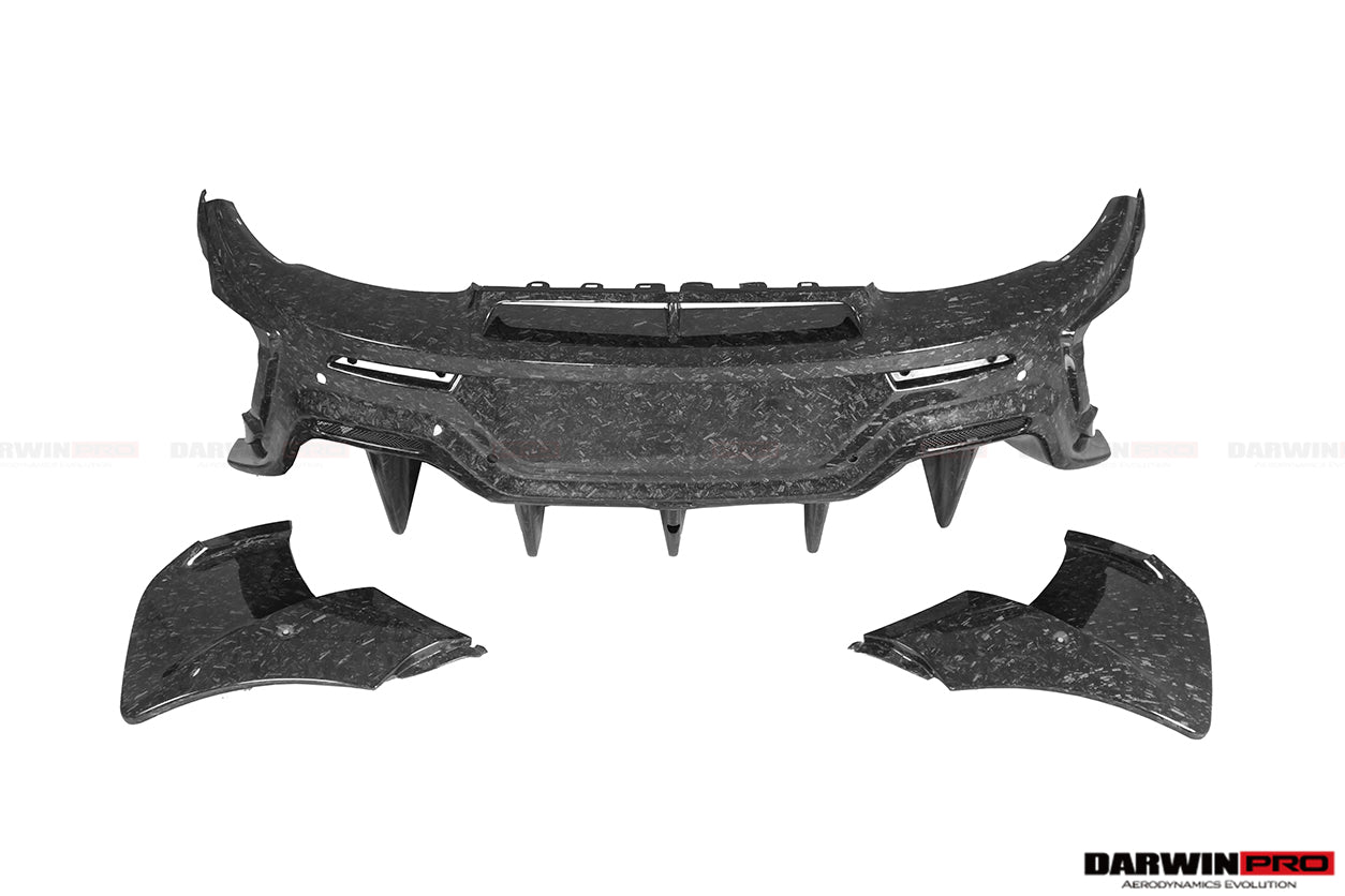 2018 - 2021 McLaren 600lt Carbon Fiber Rear Bumper