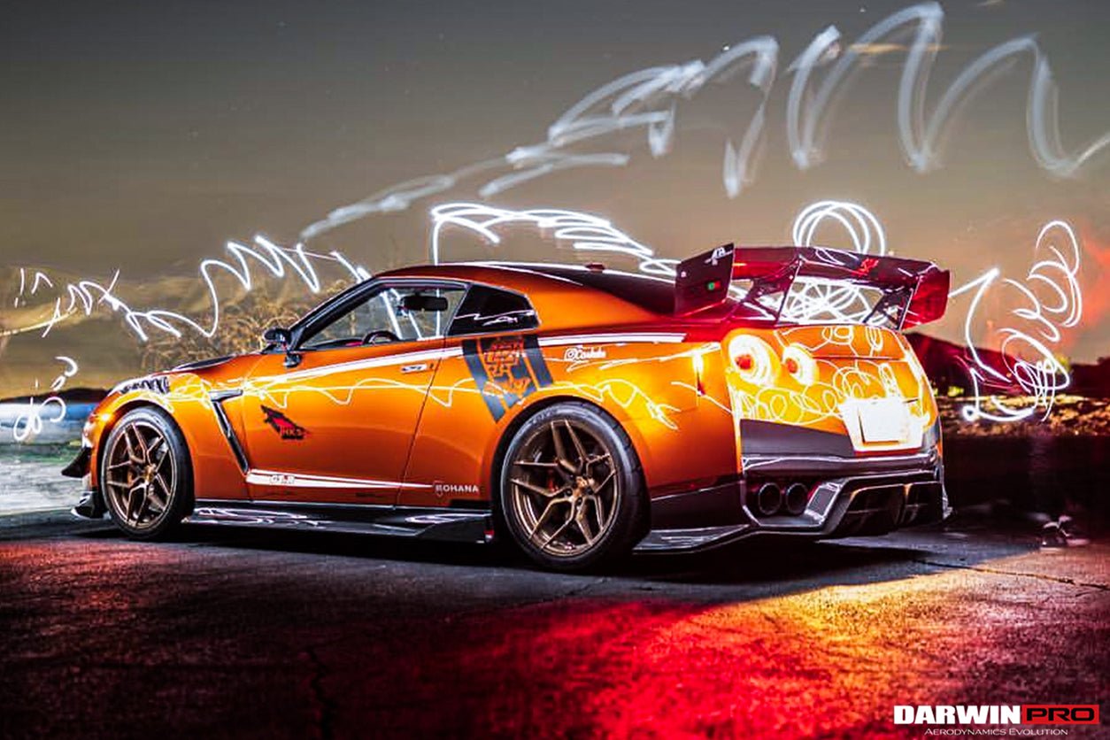2017 - 2022 Nissan GTR R35 EBA BKSS Style Carbon Fiber Full Body Kit
