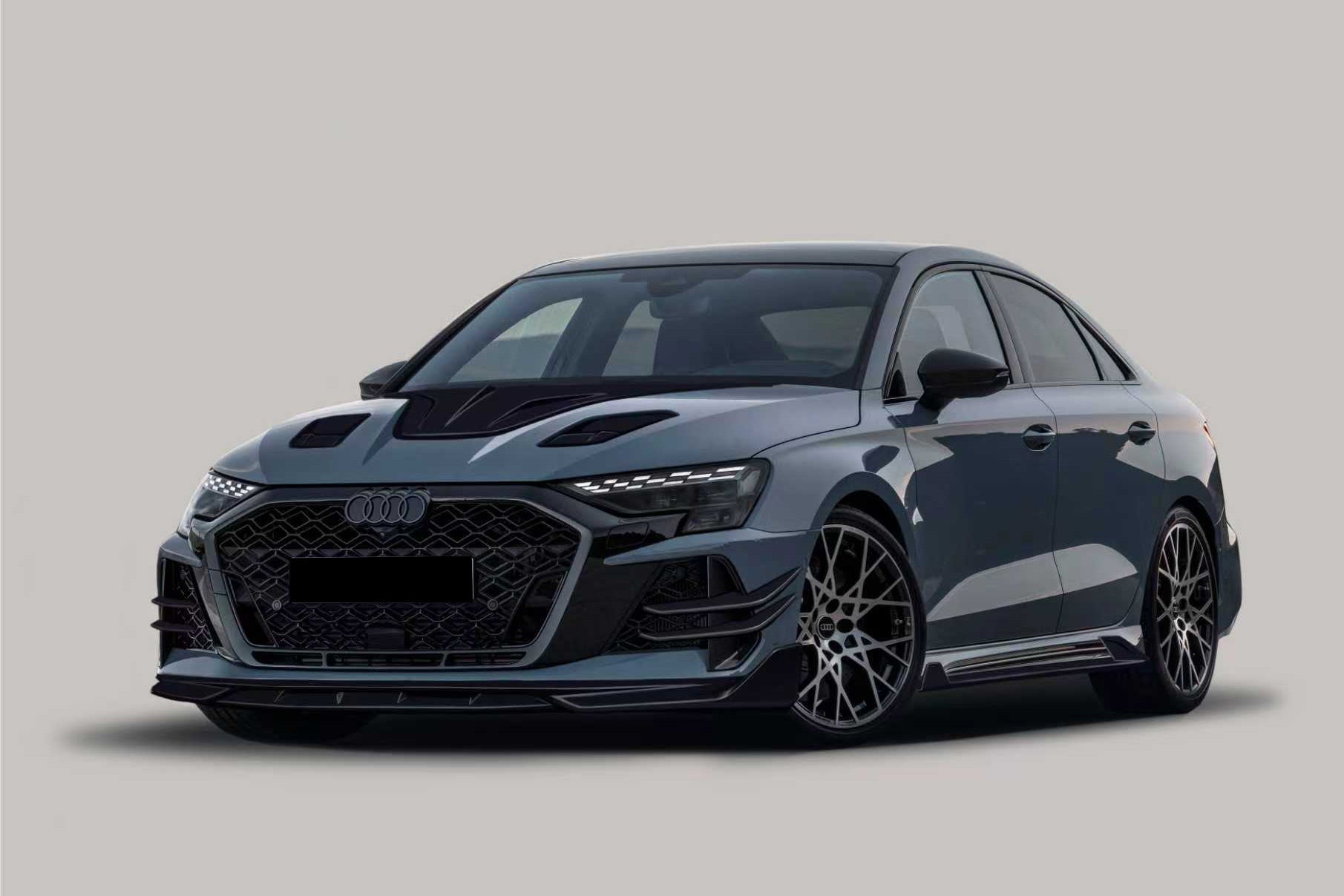 Audi RS3 8Y.5 AD Style Autoclave Carbon Fiber Front Lip 2025-2026