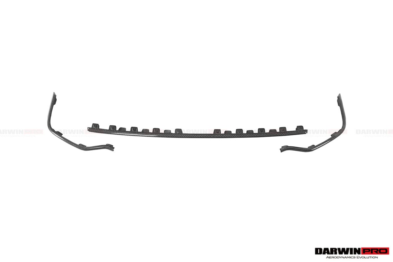 2017 - 2024 Audi RS4 B9 Carbon Fiber Rear Diffuser Trim Lip