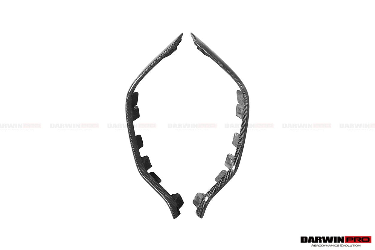 2017 - 2024 Audi RS4 B9 Carbon Fiber Rear Diffuser Trim Lip