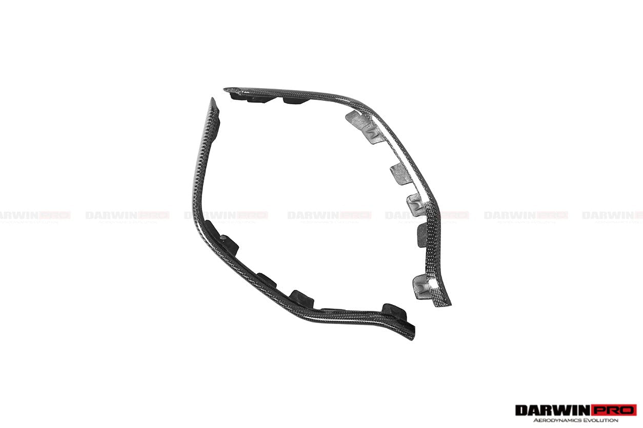 2017 - 2024 Audi RS4 B9 Carbon Fiber Rear Diffuser Trim Lip