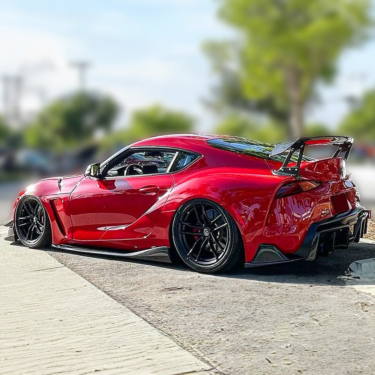 Supra A90 Toyota Supra Red 2021 Toyota Supra A90,91 (2020-24) Vol