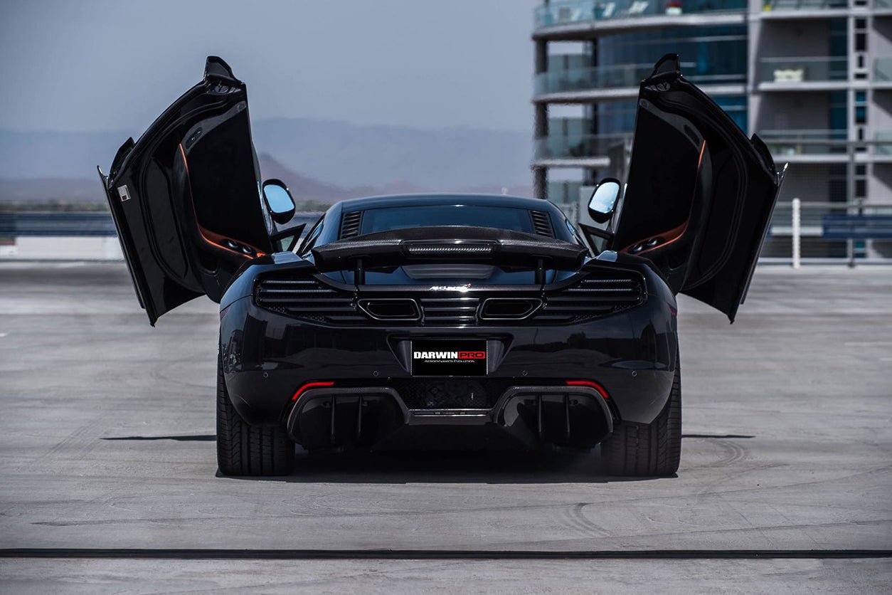 2011 - 2017 McLaren 650s & 12C BKSS Style Trunk Spoiler