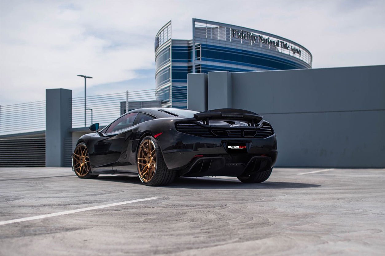 2011 - 2017 McLaren 650s & 12C BKSS Style Trunk Spoiler