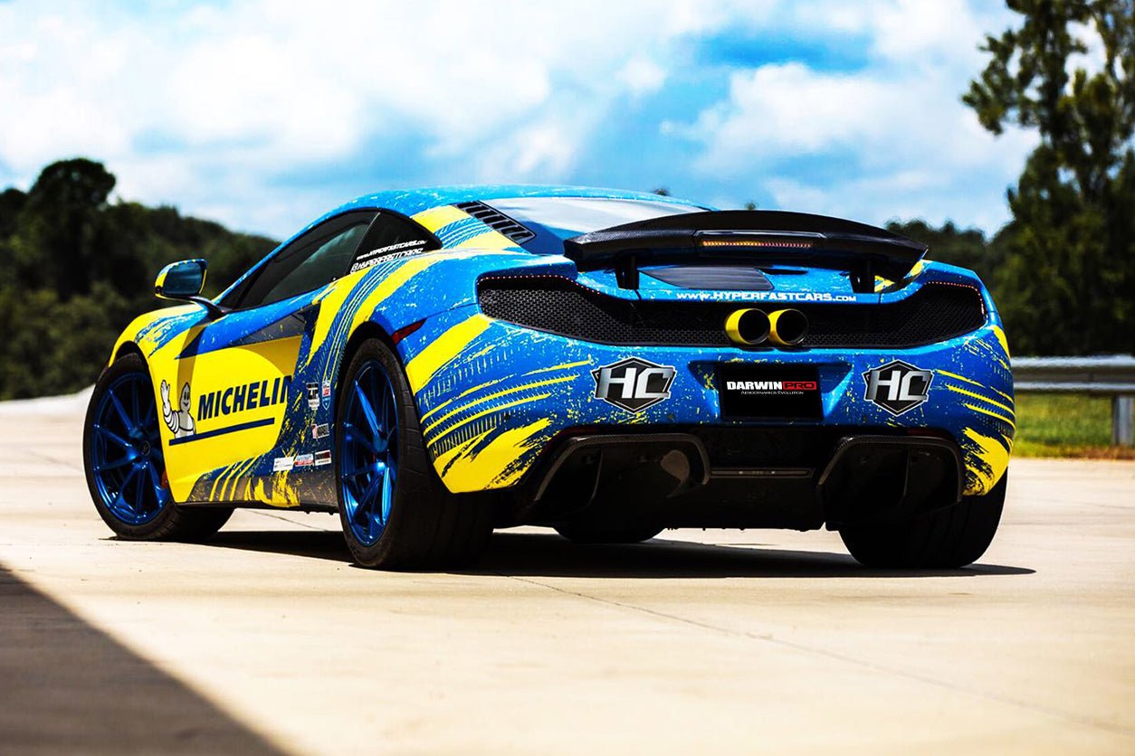 2011 - 2017 McLaren MP4 12C/650s DPR Style Rear Diffuser