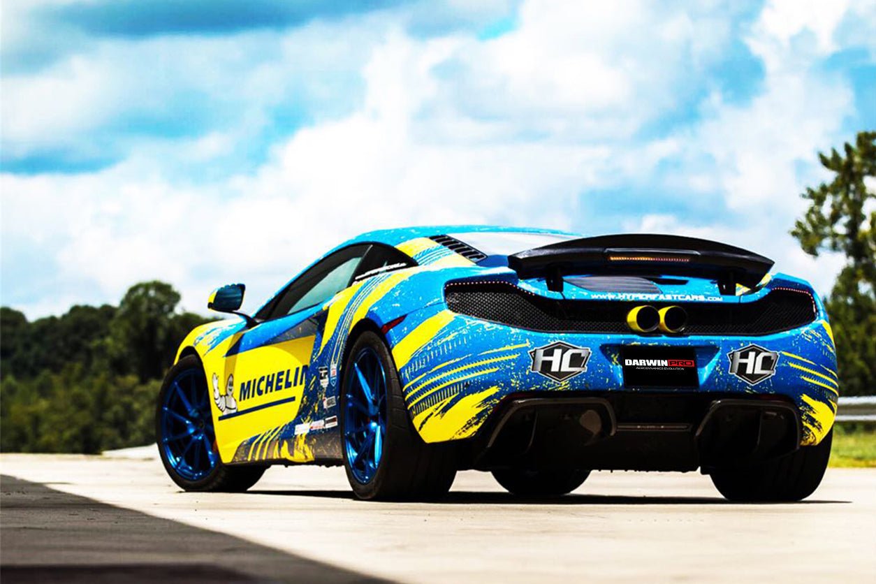 2011 - 2017 McLaren 650s & 12C BKSS Style Trunk Spoiler