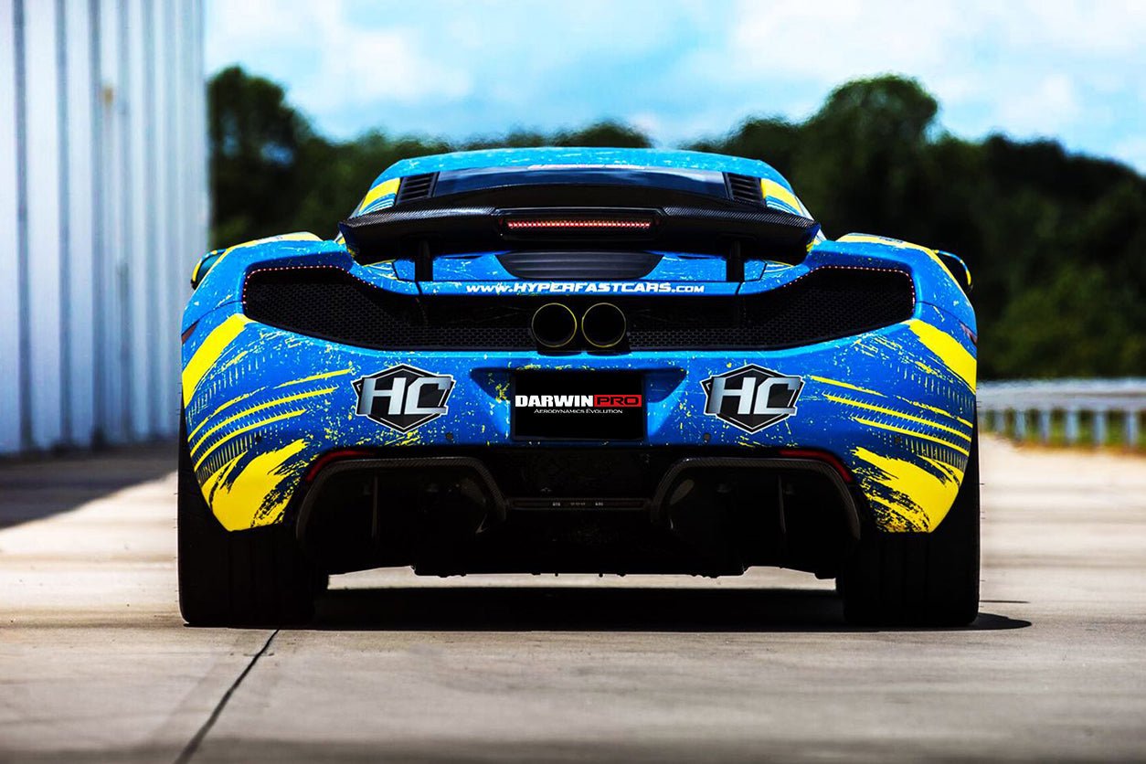 2011 - 2017 McLaren 650s & 12C BKSS Style Trunk Spoiler