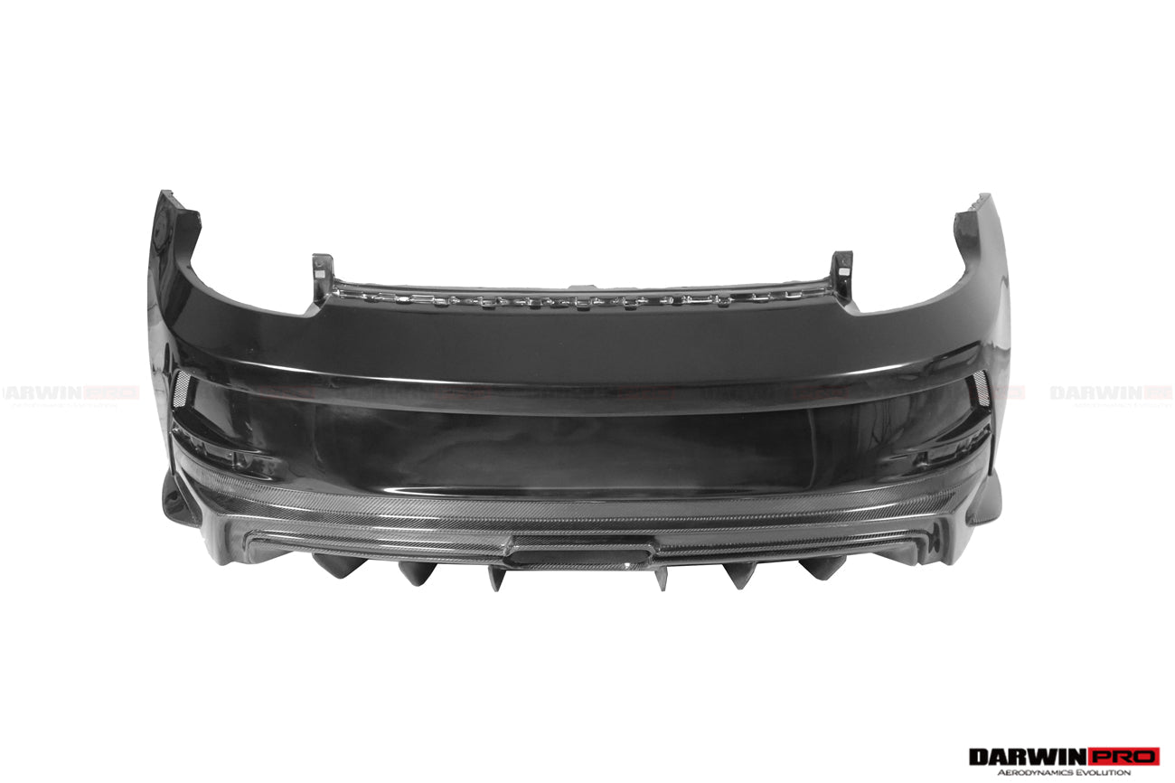 2019 - 2024 Porsche 911 992 Carrera & S & 4 & 4S & Targa & Cabriolet GT3 Style Rear Bumper