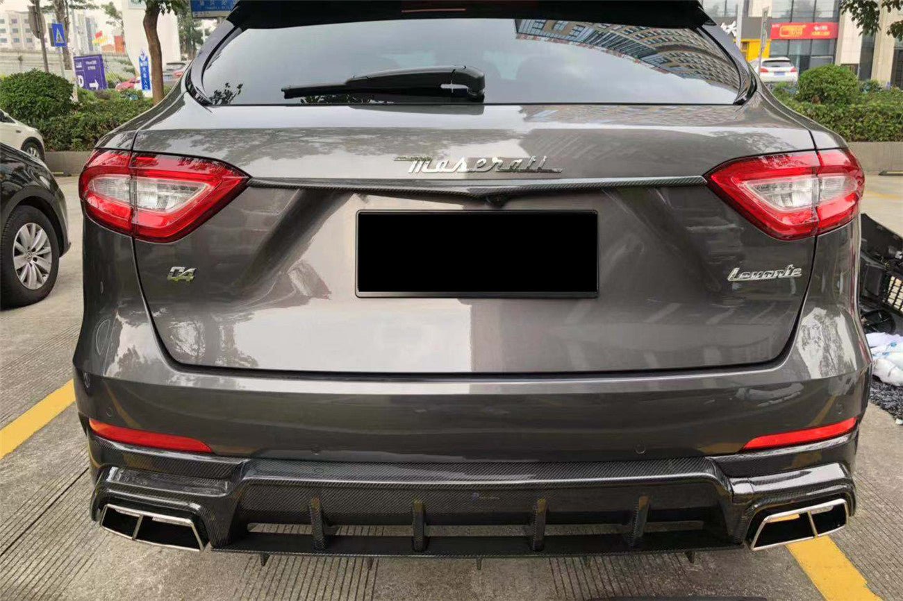 2017 - 2022 Maserati Levante Modena/GT OD Style Rear Diffuser Lip (NO Exhaust Tips)