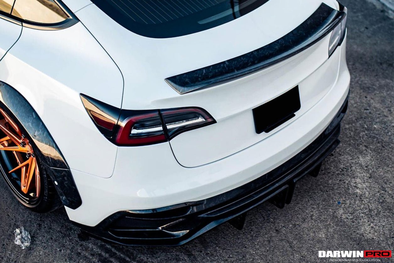 2021 - 2025 Tesla Model 3 IMP Performance Partial Carbon Fiber Rear Bumper