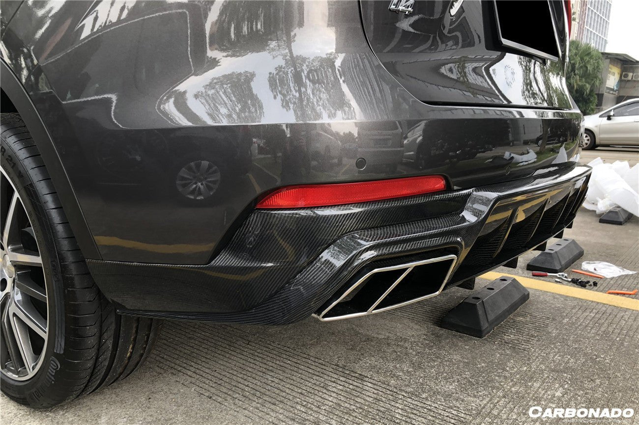 2017 - 2022 Maserati Levante Modena/GT OD Style Rear Diffuser Lip (NO Exhaust Tips)