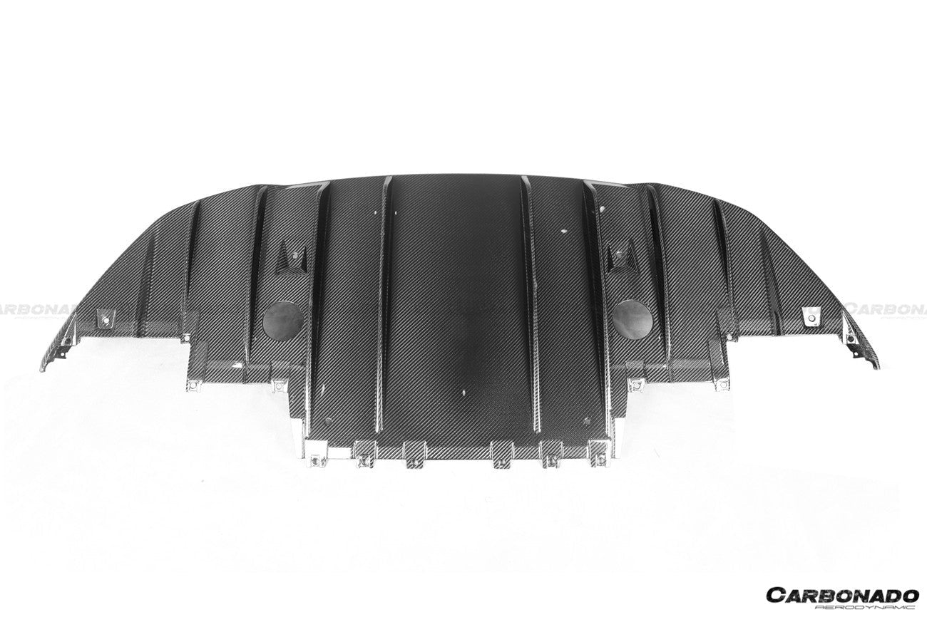 2020 - 2025 Maserati MC20 OE Dry Carbon Fiber Rear Lip Diffuser