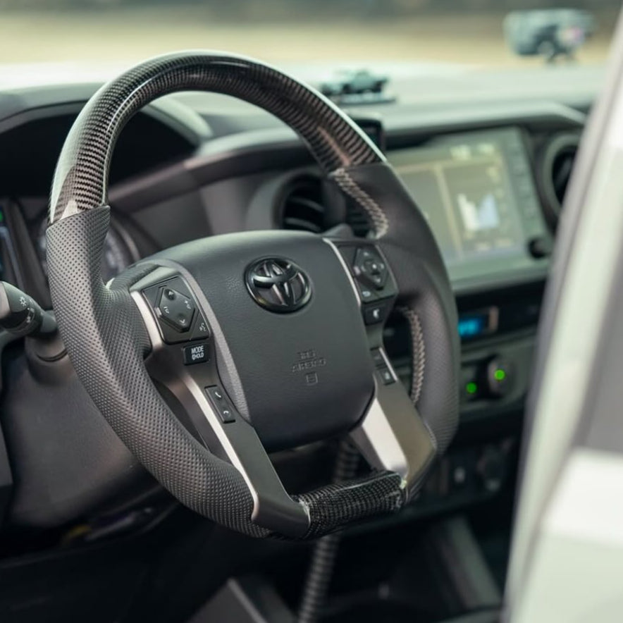Toyota Tacoma N300 Custom Carbon Fiber Steering Wheel 2016-Up