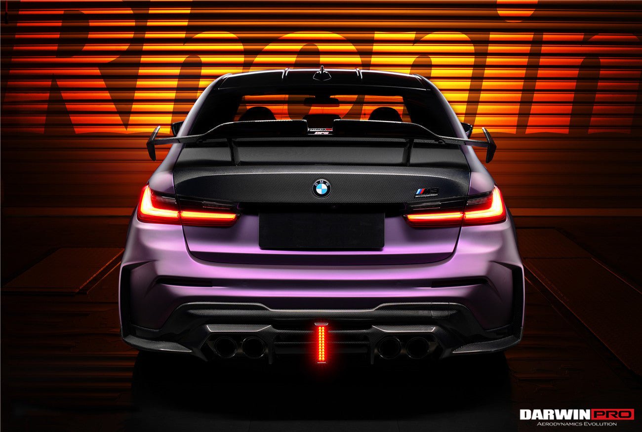 2021-UP BMW M3 G80 G20 BKSSII Style Carbon Fiber Trunk Spoiler