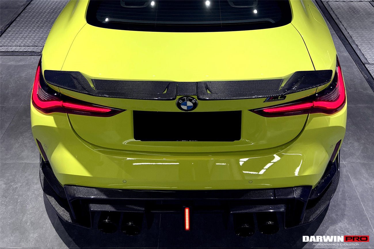 2021-2025 BMW M4 G82/4 Series G22 BKSS Style Carbon Fiber Trunk Spoiler