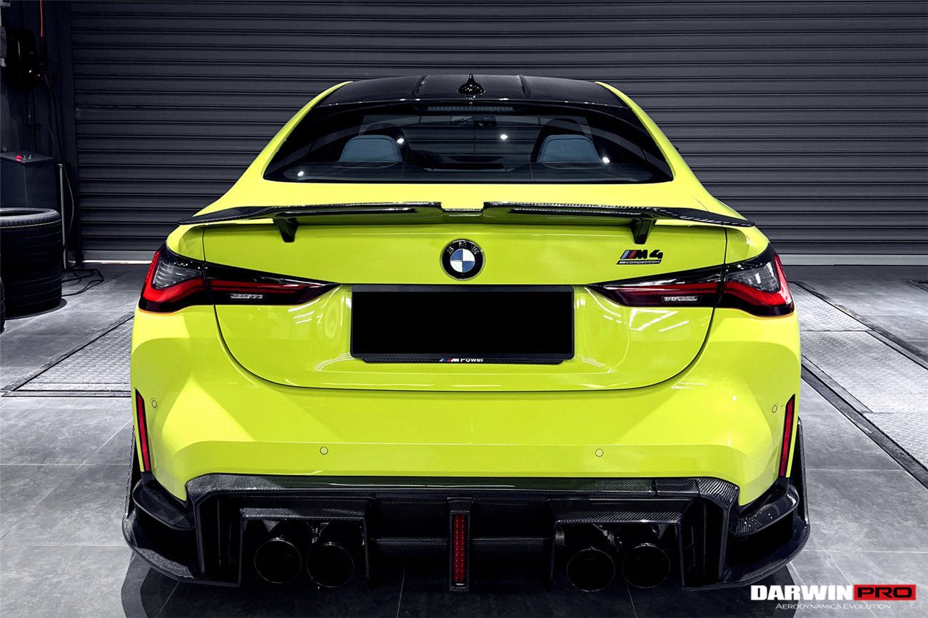 2021-2025 BMW M4 G82/4 Series G22 BKSS Style Carbon Fiber Trunk Spoiler