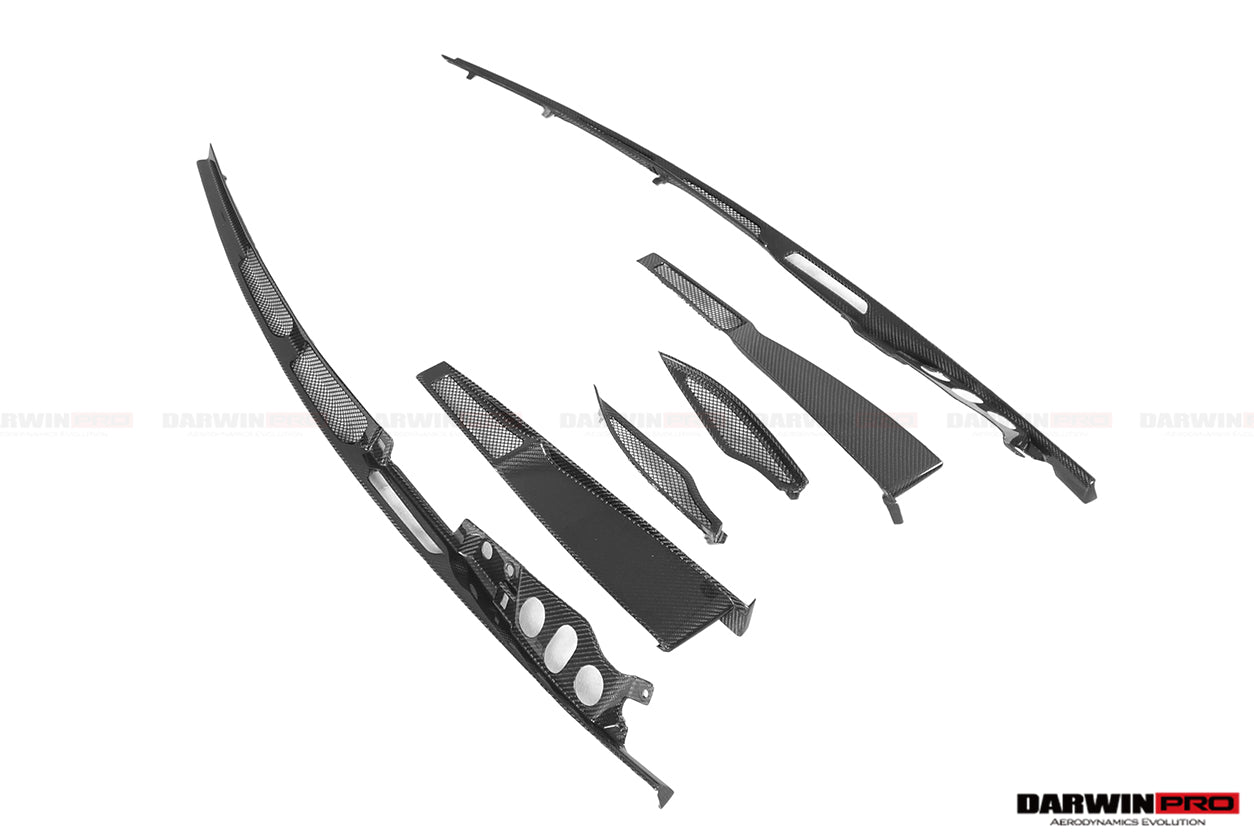 2017 - 2022 McLaren 720s Coupe Carbon Fiber Engine Hood Side Air Intake Vents