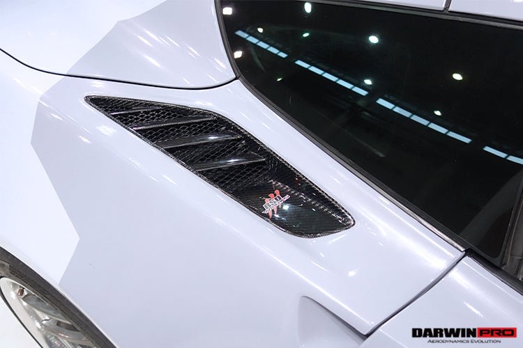 2013-2017 Corvette C7 Z51 Carbon Fiber Rear Quarter Panel Vents