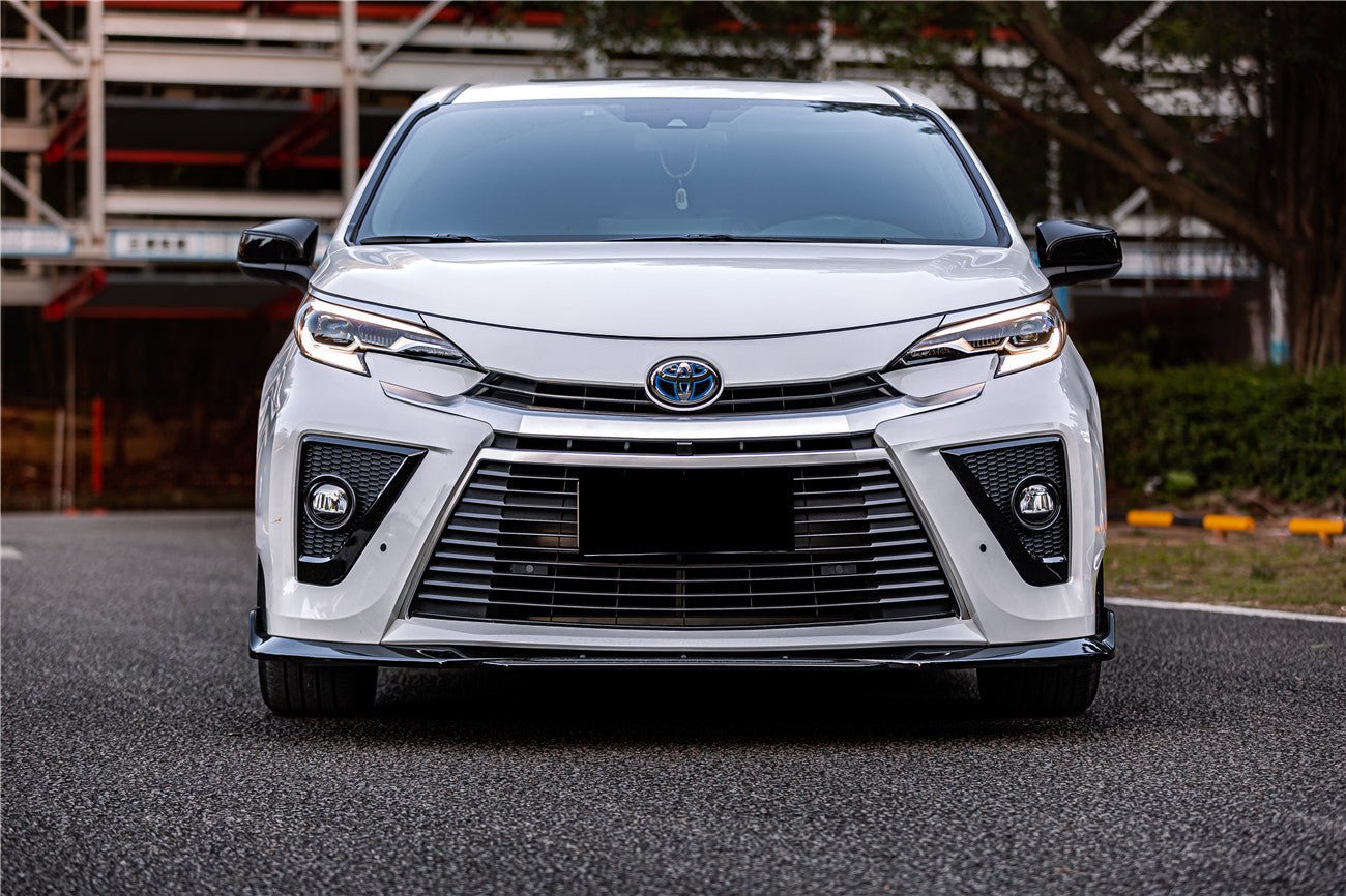 2021 - 2025 Toyota GR SIENNA CA-II Style PP Material Front Bumper With Light