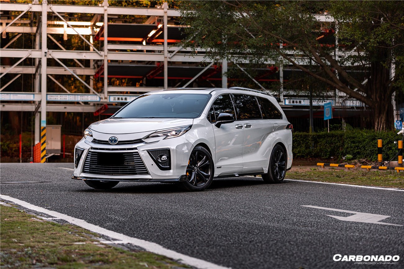 2021 - 2025 Toyota GR SIENNA CA-II Style PP Material Front Bumper With Light