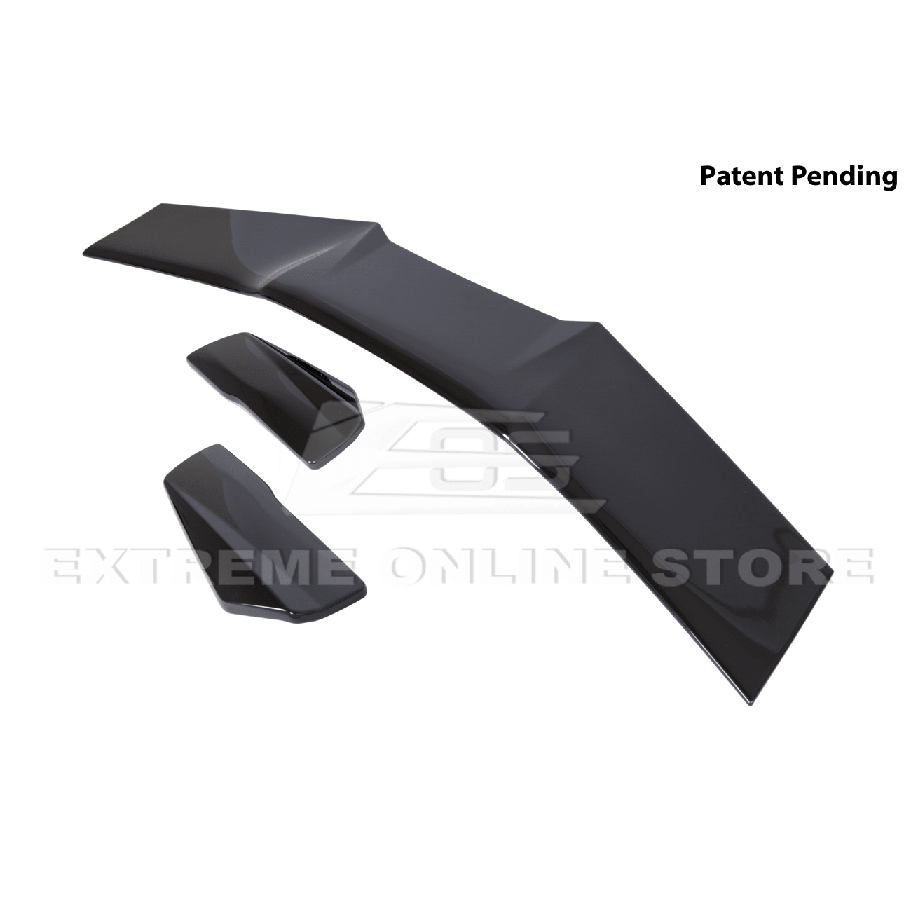 Chevrolet Corvette C7 ZR1 ZTK Style Carbon Fiber High Wing Rear Spoiler Kit 2014-2019