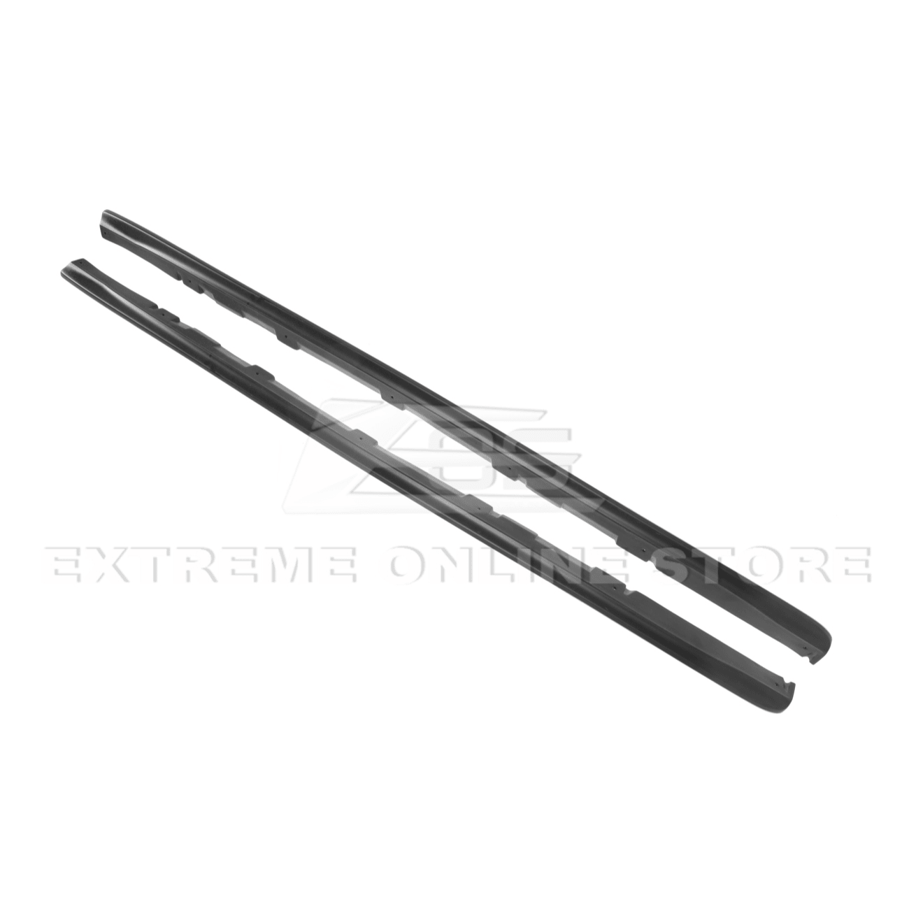 Subaru WRX STI VA CS Style Carbon Fiber Primer Black Side Skirts Rocker Panels 2015-2021