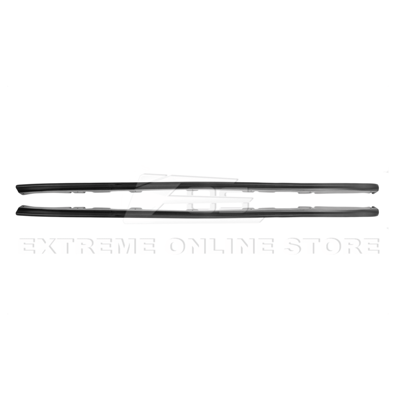 Subaru WRX STI VA CS Style Carbon Fiber Primer Black Side Skirts Rocker Panels 2015-2021