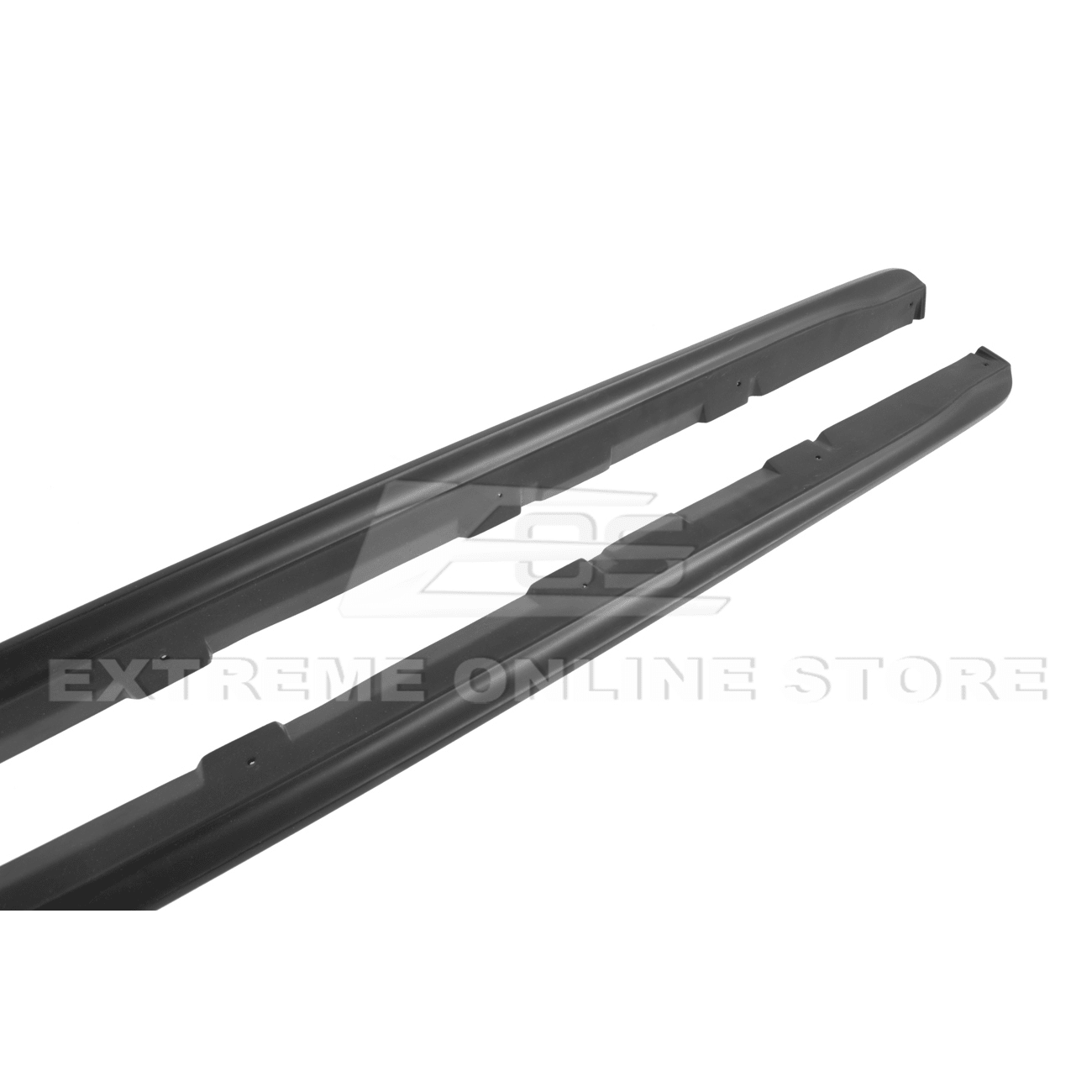Subaru WRX STI VA CS Style Carbon Fiber Primer Black Side Skirts Rocker Panels 2015-2021