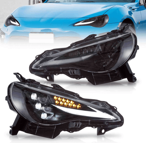 Toyota 86 GT86, Scion Frs, Subaru Brz LED Headlights 2012 - 2021