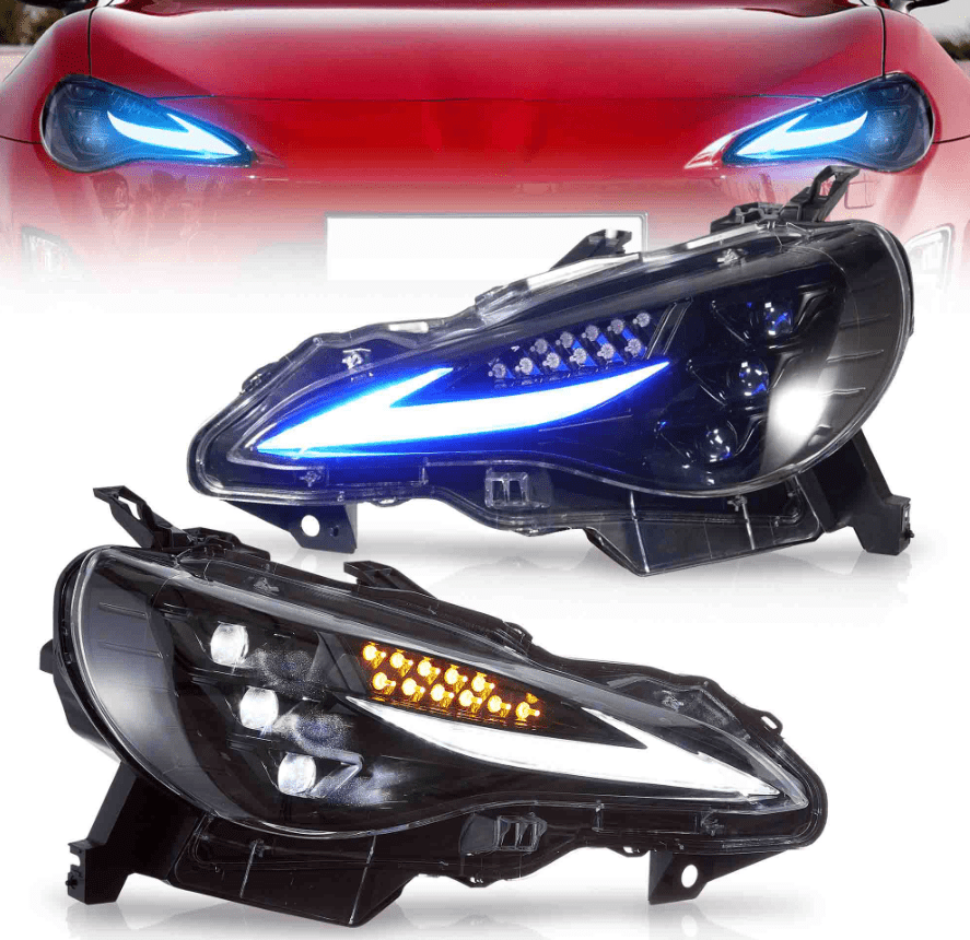 Toyota 86 GT86, Scion Frs, Subaru Brz RGB Headlights 2012 - 2021