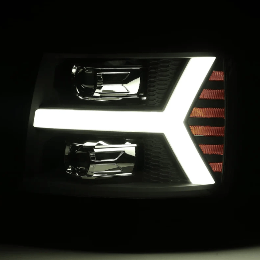 Chevrolet Silverado PRO-Series Halogen Projector Headlights 2007-2013