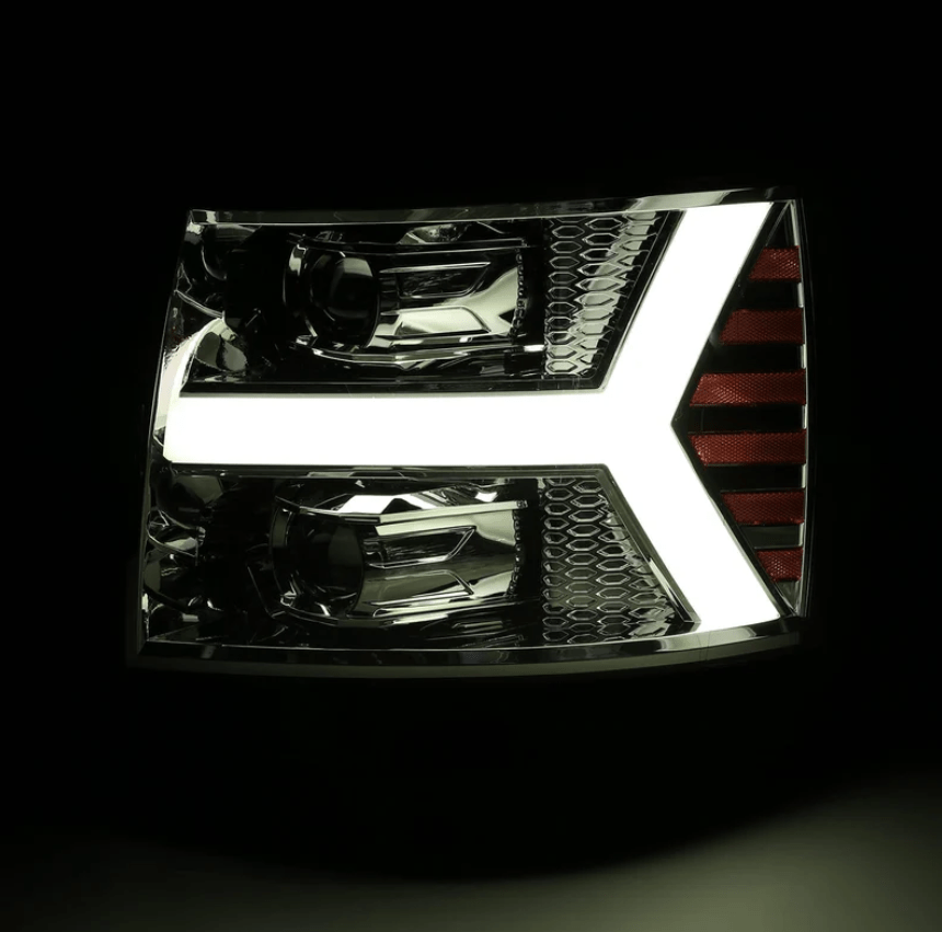 Chevrolet Silverado PRO-Series Halogen Projector Headlights 2007-2013