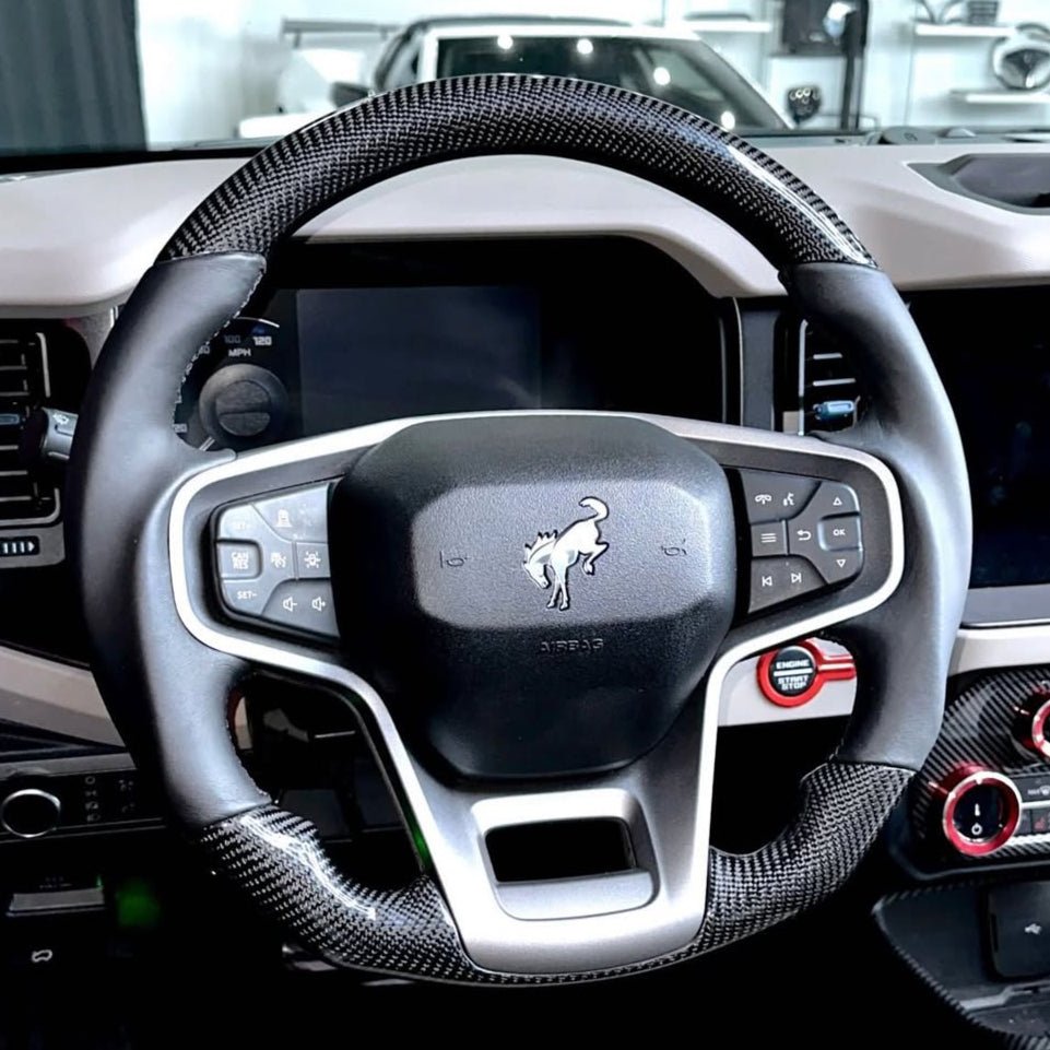 Ford Bronco U725 Custom Carbon Fiber Steering Wheel 2021-Up