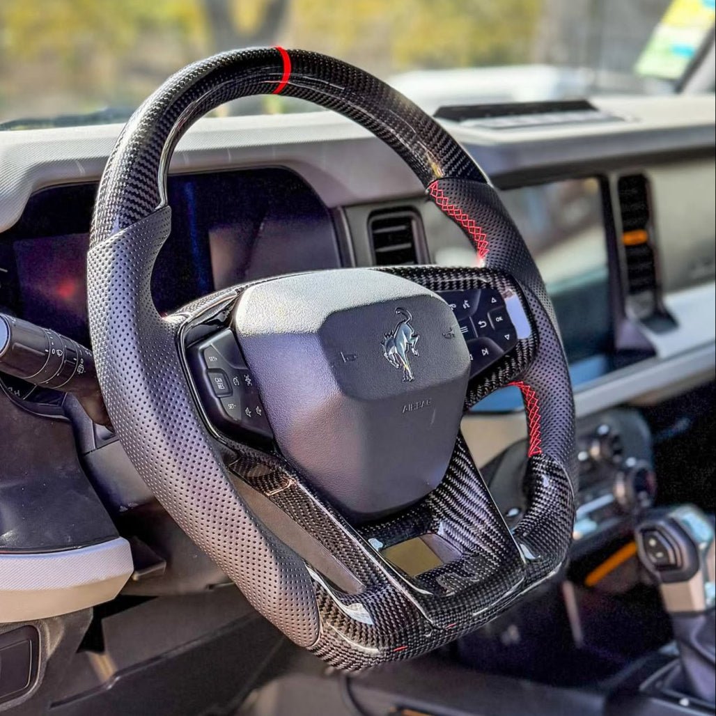 Ford Bronco U725 Custom Carbon Fiber Steering Wheel 2021-Up