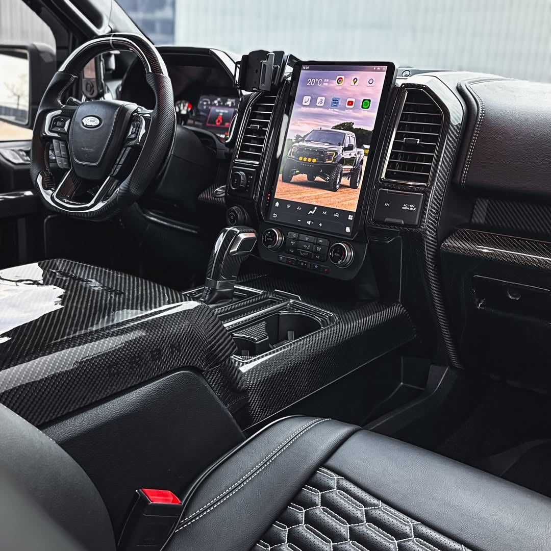 Ford F-150 12 Inch 14 Inch Vertical Touchscreen CarPlay Infotainment System 2015-2020
