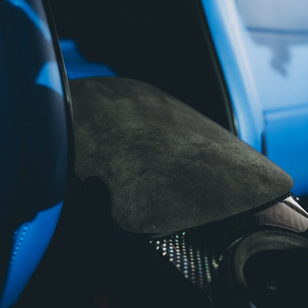 Ford Mustang S550 Alcantara Center Armrest Cover 2015-2023
