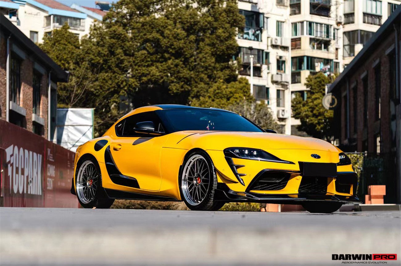 2019 - 2025 Toyota GR Supra (J29 & DB) A90 A91 BKSS Style Carbon Fiber Front Lip