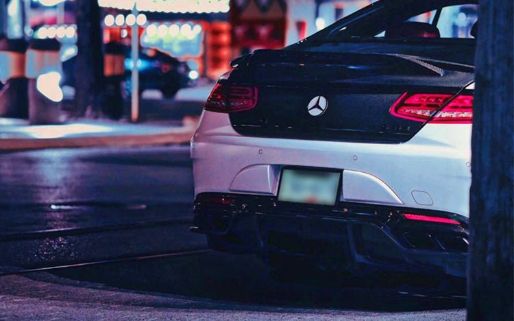 2014 - 2021 Mercedes Benz C217 S63/S65 AMG Coupe Carbon Fiber Trunk