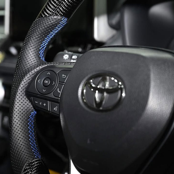 Toyota RAV4 XA50 Custom Carbon Fiber Steering Wheel 2019-2025