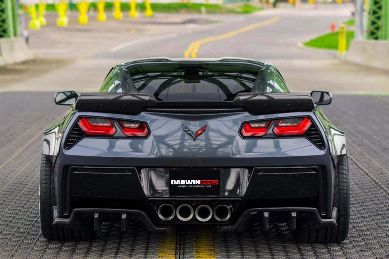 2013-2019 Corvette C7 Z51 Z06 Grandsport Carbon Fiber Trunk Spoiler