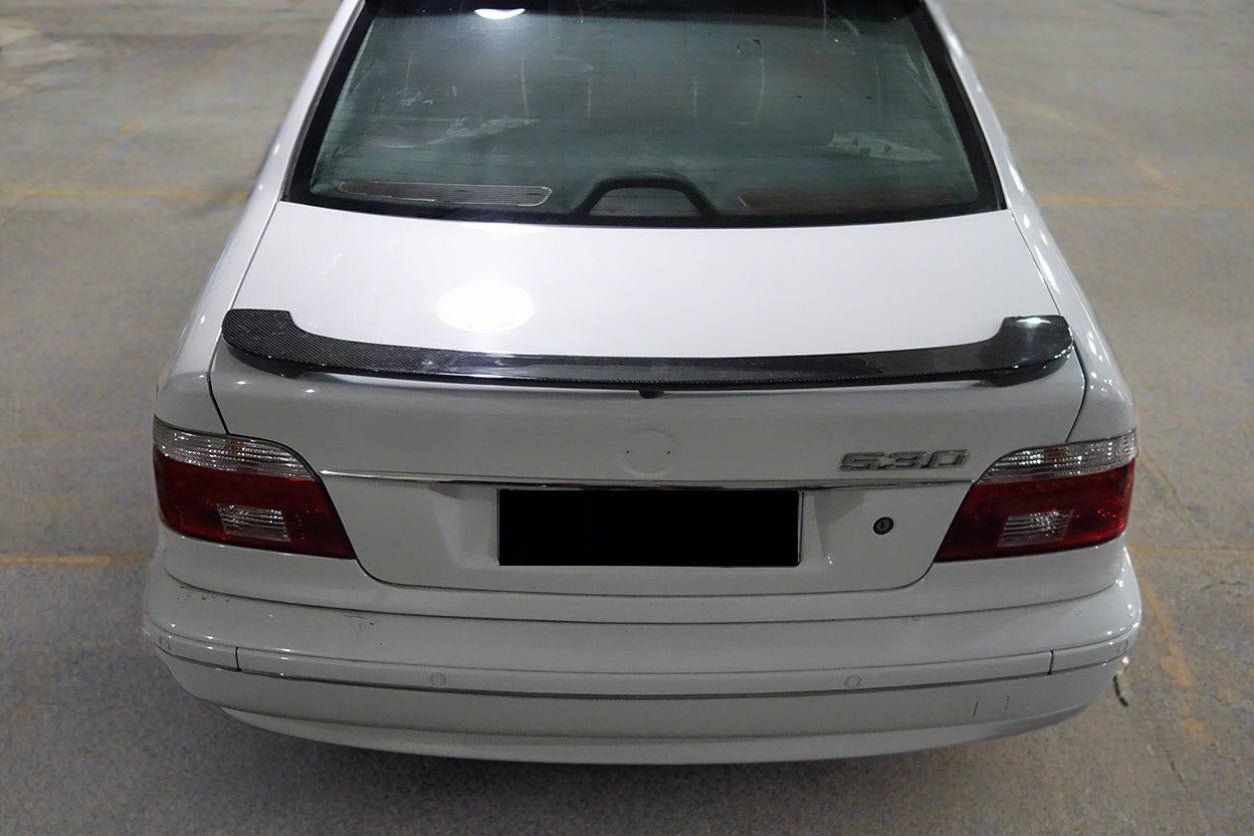 1997-2003 BMW 5 Series E39 MT Style Carbon Fiber Turnk Spoiler - Carbonado