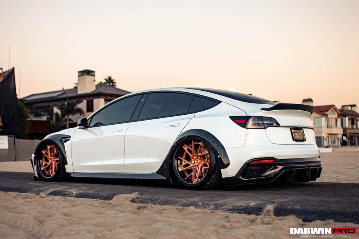 2017 - 2020 Tesla Model 3 IMPII Performance Partial Carbon Fiber Full Body Kit